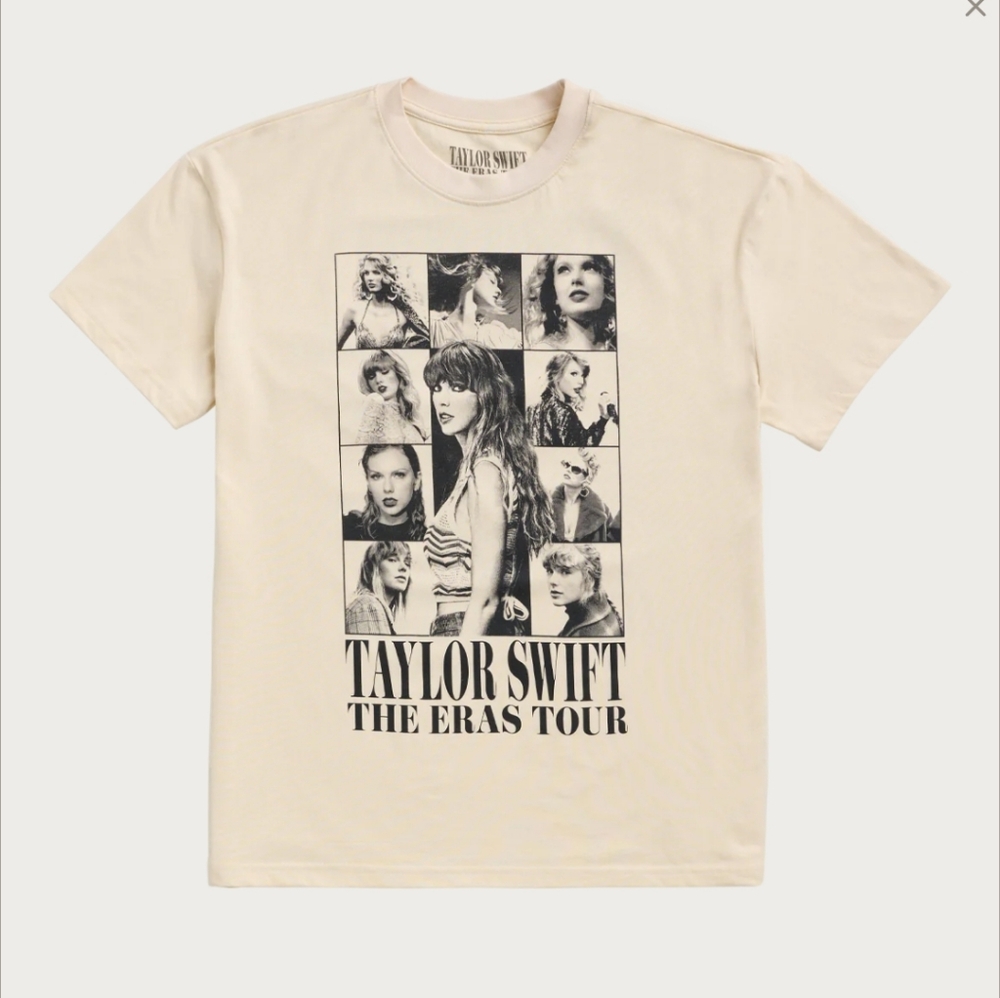 New Taylor Swift Beige Tour Shirt